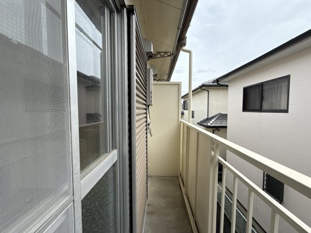 ファミリーハイツのバルコニー