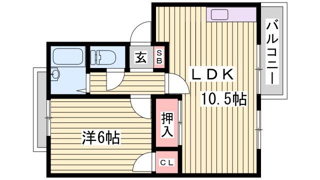 ファミリーハイツの間取り