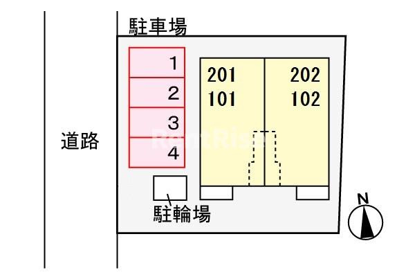 プリムローズの駐車場|駐車場