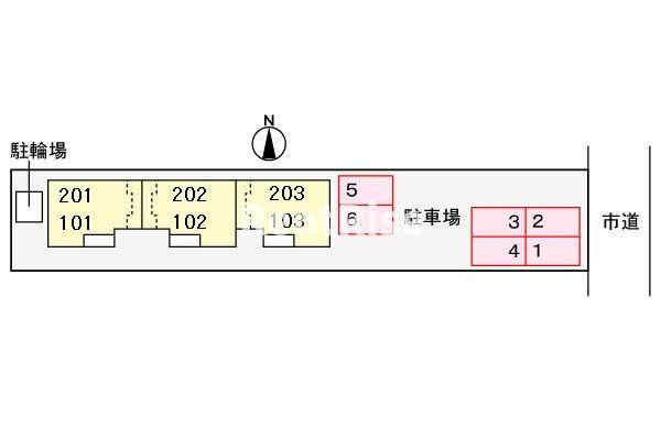 プロミネンスの駐車場|駐車場