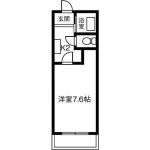 江南市高屋町御日塚の賃貸マンションの間取り