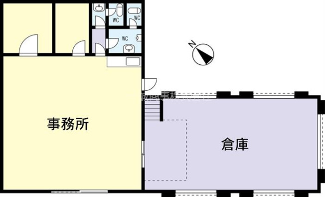 【間取り】 | 稲敷市神宮寺事業所跡地