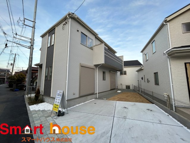 大和市福田　新築3棟　車2台並列駐車可　長期優良住宅　学区：下福田小学校・下福田中学校の外観