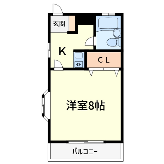【間取り】 | 下田部ハイツ