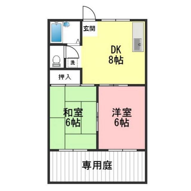 ドミール神谷の間取り