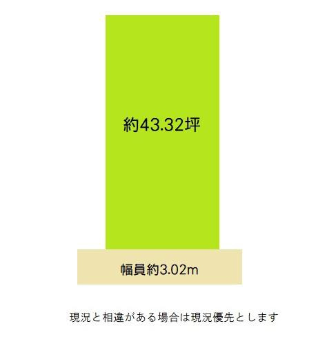 和歌山市小松原5丁目　土地の土地図