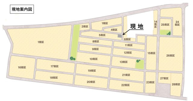 溝口パーキングの地図