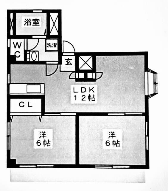 ラレーブ津田沼の間取り
