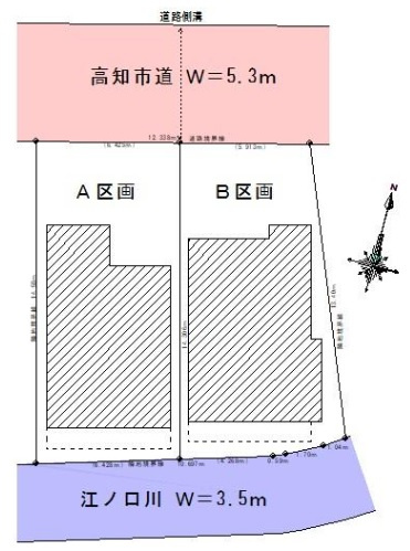 旭天神町　中古戸建　Ａ号棟　（未入居物件）の区画図