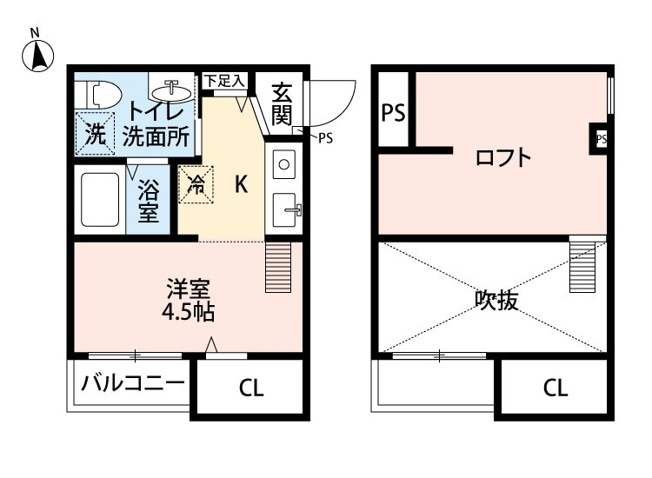 【間取り】 | dormire箱崎　プライスホームなら仲介手数料無料！