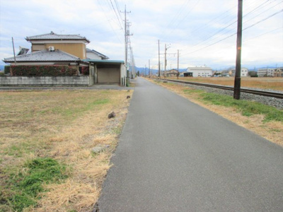 【前面道路含む現地写真】 | 深谷市田中 520万 土地