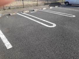 駐車スペースもあります