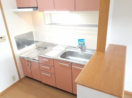 お料理しやすいキッチンです