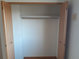 大きなスペースがあり、収納には困りません