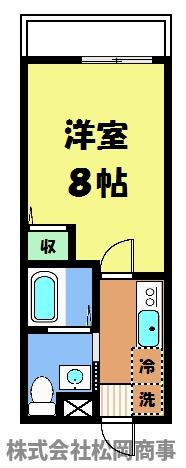 【間取り】 | フラッティ智恵光院