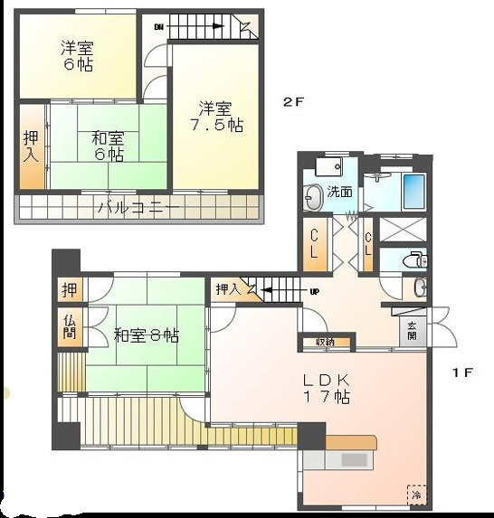 白岡ビルの間取り