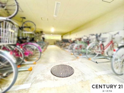 【その他共用部分】 | グランシスフォート中百舌鳥３番館 | 駐輪場スペースです♪