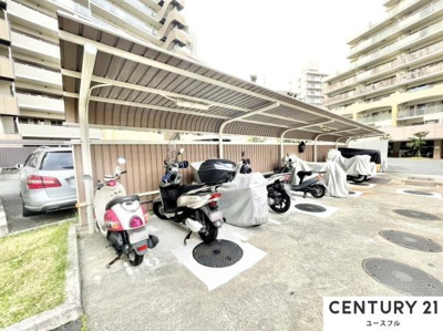 【その他共用部分】 | グランシスフォート中百舌鳥３番館 | バイク置き場です♪