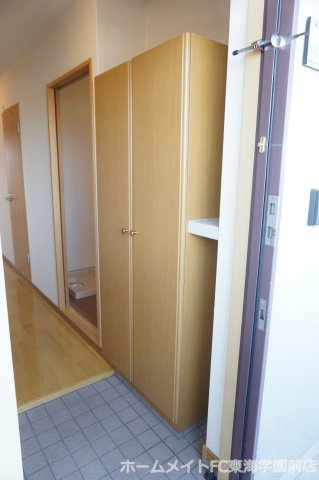 熊本市北区鶴羽田４丁目の賃貸マンションの収納