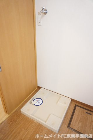 熊本市北区鶴羽田４丁目の賃貸マンションの洗面所