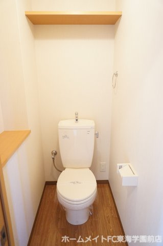熊本市北区鶴羽田４丁目の賃貸マンションのトイレ