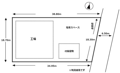 【区画図】 | 門真市松生町貸工場 | 土地図