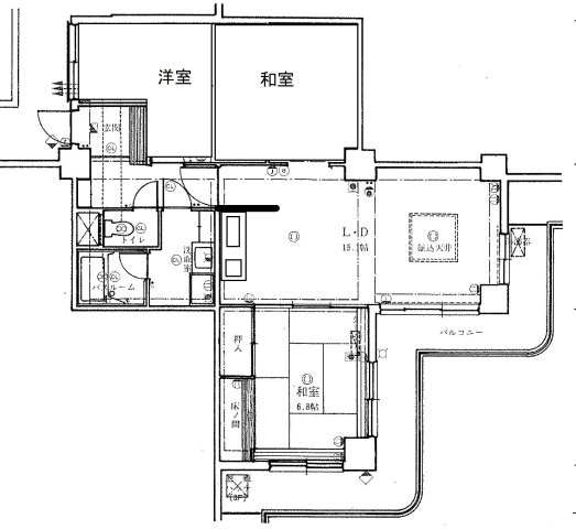 【間取り】の画像