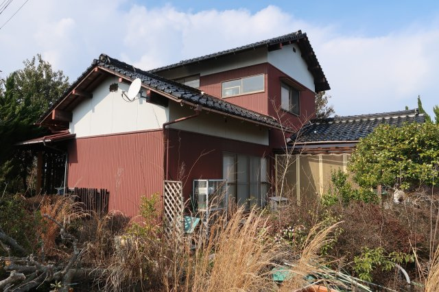 米子市夜見町　中古住宅の外観
