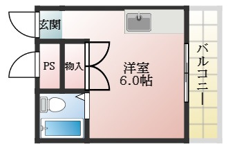 【間取り】 | 杉村ハイツ