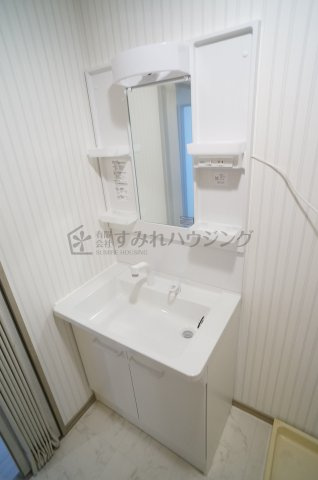 ハイフィールドKの洗面所