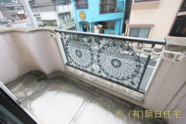 レインボーのバルコニー