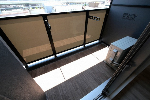 プレサンス　DOMECITY　コレーレのバルコニー