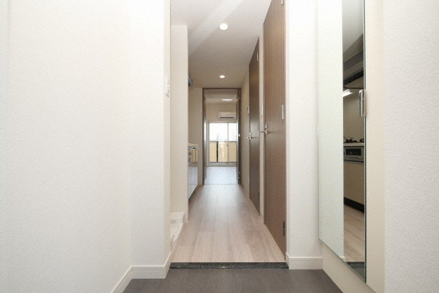 プレサンス　DOMECITY　コレーレの玄関