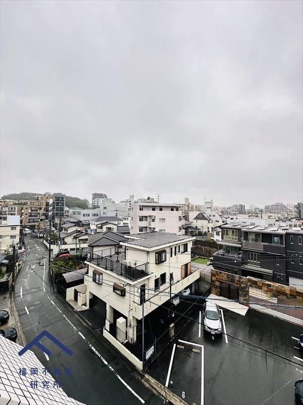 グリーンマンション西新の展望