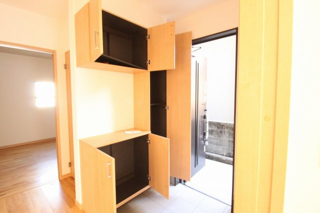 鴨部　新築戸建　1号地の収納|玄関収納