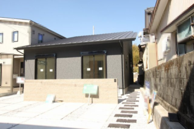 鴨部　新築戸建　1号地の外観|内覧可能です！