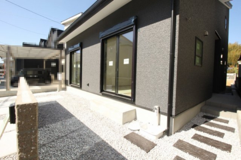 鴨部　新築戸建　1号地の庭