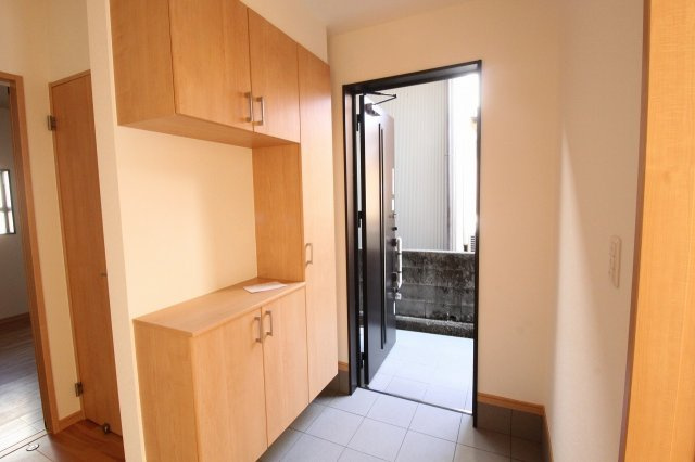 鴨部　新築戸建　1号地の収納|玄関収納