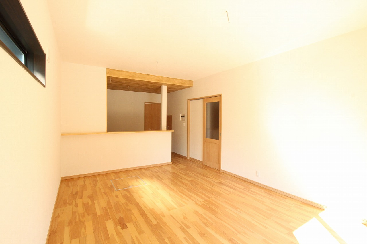 鴨部　新築戸建　1号地の居間・リビング|ＬＤＫ　16.0帖