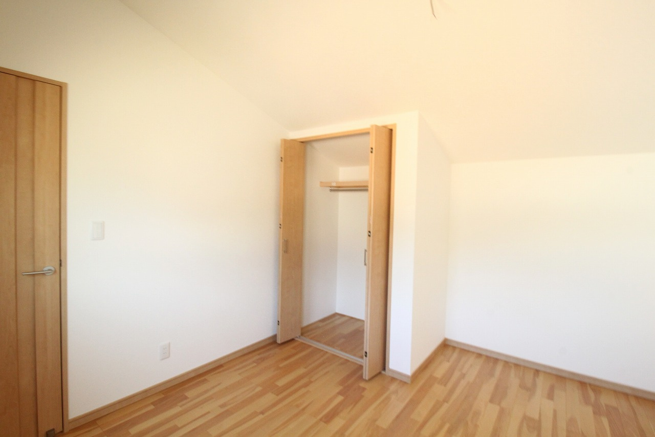 鴨部　新築戸建　1号地の収納|2Ｆ　北西の部屋　6.0帖
