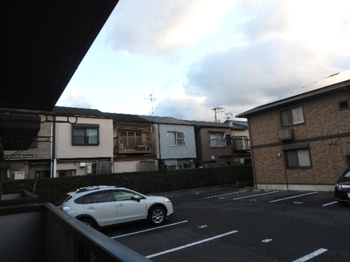 泉大津市二田町２丁目のハイツの駐車場|駐車場です