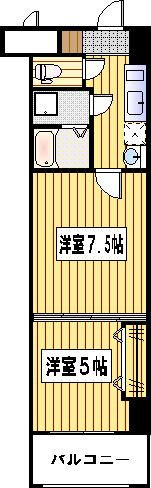 【間取り】 | ロイヤル呉服 | 現況優先。