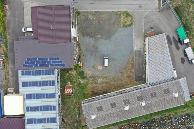 喜久田町菖蒲池　２号地　土地の外観