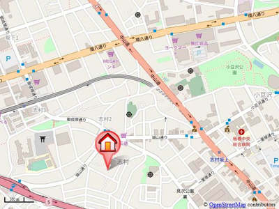 【地図】 | 志村城山ローヤルコーポ