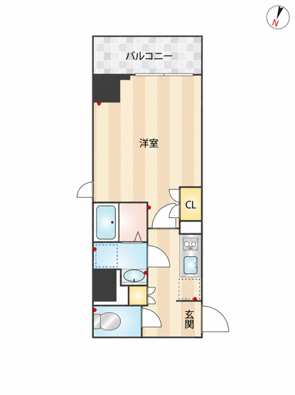【間取り】 | ピアネータ麻布十番 | 間取り図