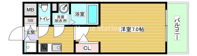 【間取り】 | エスリード大阪ラ・リュール