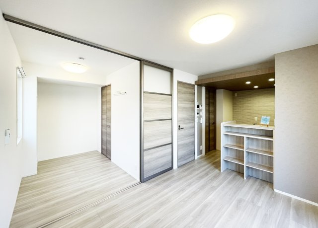 キャトルセゾン　富田橋の居間・リビング