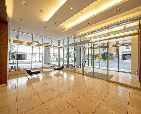 ＫＤＸレジデンス大濠ハーバービュータワーのロビー