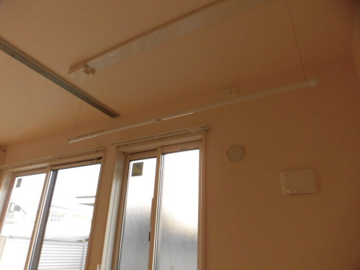 セジュールＧの設備|102 室内物干し