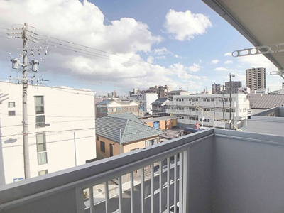 【バルコニー】 | ユース宝扇【名古屋市賃貸・バストイレ別】